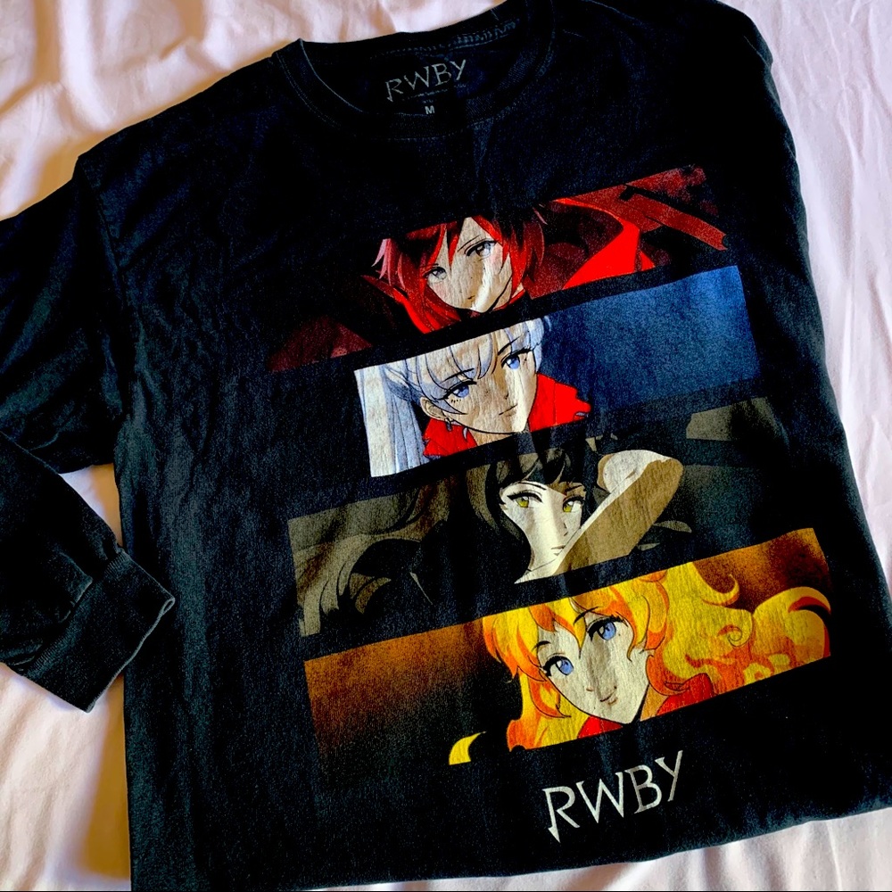 RWBY LONG SLEEVE ANIME SHIRT